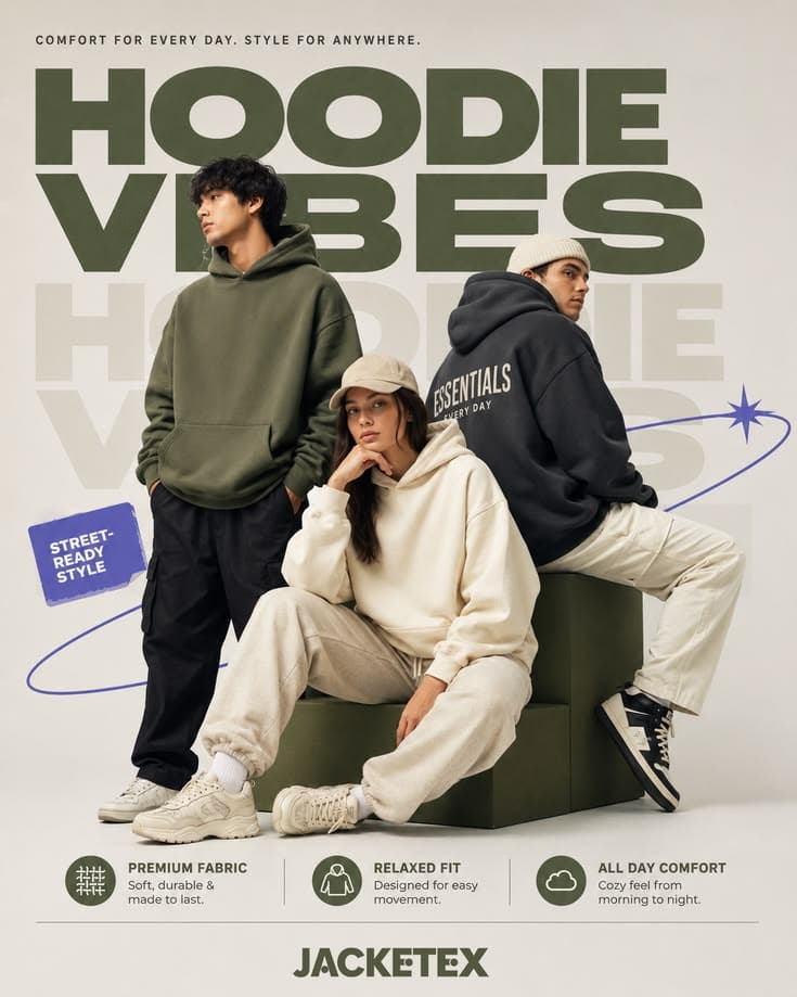 Core hoodie — front view